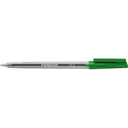 Staedtler 430 Stick Ballpoint Pen Medium 1mm Green