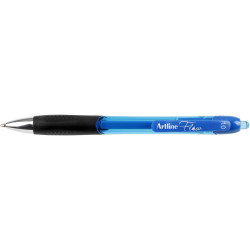 Artline Flow Pen Retractable Gel Ink 1mm Blue