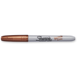 Sharpie Metallic Marker Fine Point 1mm Permanent Bronze