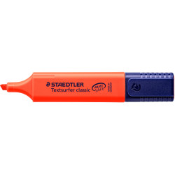 Staedtler Classic Highlighter Chisel 1-5mm Textsurfer Red