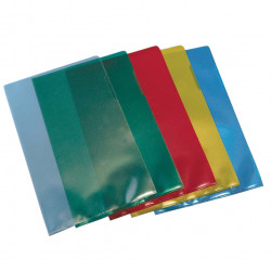 Marbig Letter Files A4 Polypropylene Blue Pack Of 100