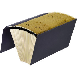 Marbig Expanding File Foolscap Manilla A-Z 21 Pocket Blue