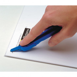 Marbig Staple Remover Easy-Glide Blue