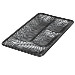 Esselte Mesh Drawer Tidy Black