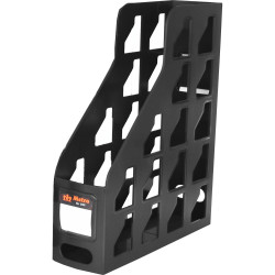 Metro 3462 Magazine Rack A4 80mm Black