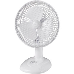 Nero Desk Fan 15cm White