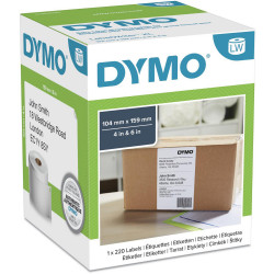 Dymo SD0904980 Labelwriter High Capacity XL Shipping Label 104x159mm Box of 220