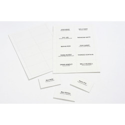 Rexel Convention Insert Cards For Name Badge ID Holder 90x54mm Box Of 250