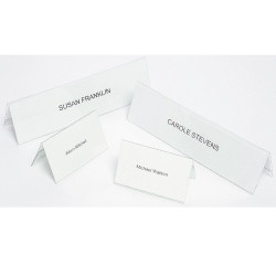 Rexel Name Plates 210x59mm Large Box Of 25