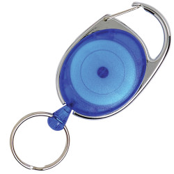 Rexel Snap Lock Key Holder Retractable Blue