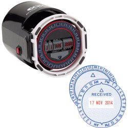 Colop Time & Date Stamp R40 12HR 4mm Type Self Inking