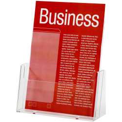 Esselte Brochure Holders A4 Free Standing Portrait