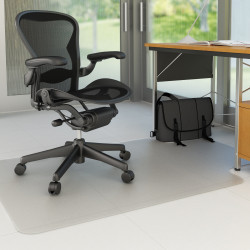 Marbig Hard Floor Chairmat Small 91x121cm Clear