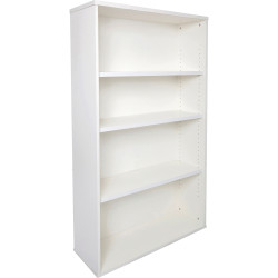 Rapidline Rapid Span Bookcase 3 Adjustable Shelves 900Wx315Dx1200mmH White