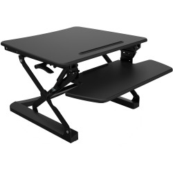 Rapidline Rapid Riser Manual Desk Riser Small 680W x 590D x 120-500mmH Black