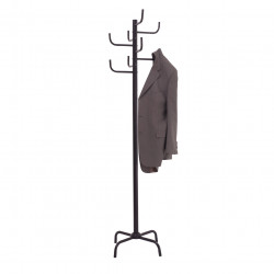 Jastek Coat Rack 8 Hook Black