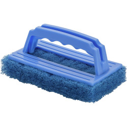 Cleanlink Heavy Duty Scourer with Handle Blue