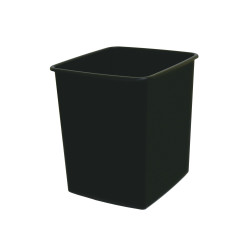 Italplast Waste Bin Fire Retardant 15 Litres Black