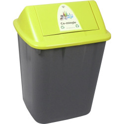 Italplast Waste Separation Bin 32 Litres Yellow Co-Mingle