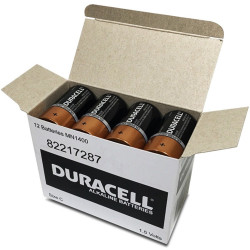 Duracell Coppertop Battery C Bulk Pack of 12