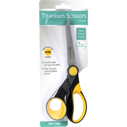 Marbig Proseries Scissors 215mm Titanium Yellow & Black