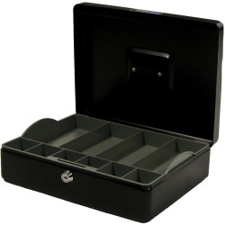 Esselte Classic Cash Box No.12 300x230x90mm Black