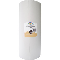 Rainbow Newsprint Roll 49gsm 450x500m White