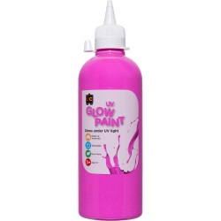 EC UV Glow Paint 500ml Magenta