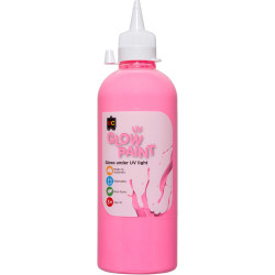 EC UV Glow Paint 500ml Pink