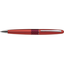 Pilot MR3 Ballpoint Pen Medium 1mm Wave Metallic Red Barrel Black Ink