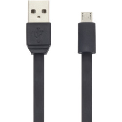 Moki MicroUSB Syncharge Cable 90cm Black