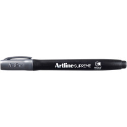 Artline Supreme Markers Metallic Bullet 1mm Silver Pack Of 12