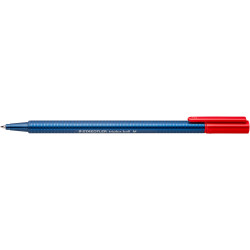Staedtler 437 Triplus Ballpoint Pens Extra Broad 1.6mm Red Pack of 10