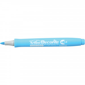 Artline Decorite Markers 1.0mm Bullet Pastel Blue Box of 12