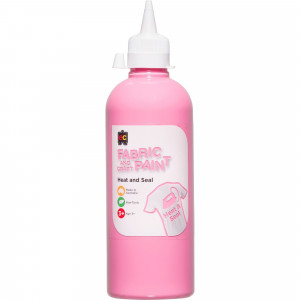 EC Fabric And Craft Paint 500ml Pink