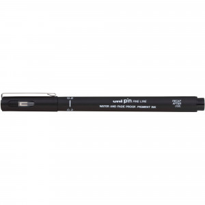 Uni Pin 200 Fineliner Drawing Pen 0.2mm Black