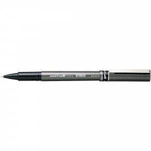 Uni-Ball UB155 Micro Deluxe Rollerball Pen Extra Fine 0.5mm Black