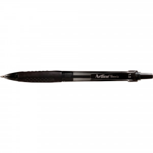 Artline 8410 Ballpoint Pen Retractable Grip Medium 1mm Black