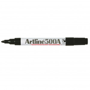 Artline 500A Whiteboard Marker Medium Bullet 2mm Black