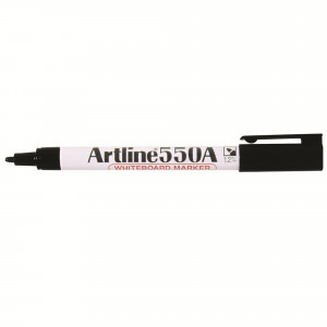 Artline 550A Whiteboard Marker Fine Bullet Black