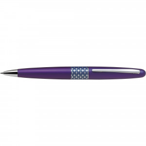 Pilot MR3 Ballpoint Pen Medium 1mm Ellipse Violet Barrel Black Ink