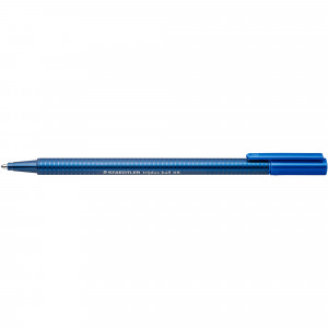 Staedtler 437 Triplus Ballpoint Pens Medium 1mm Blue Pack of 10
